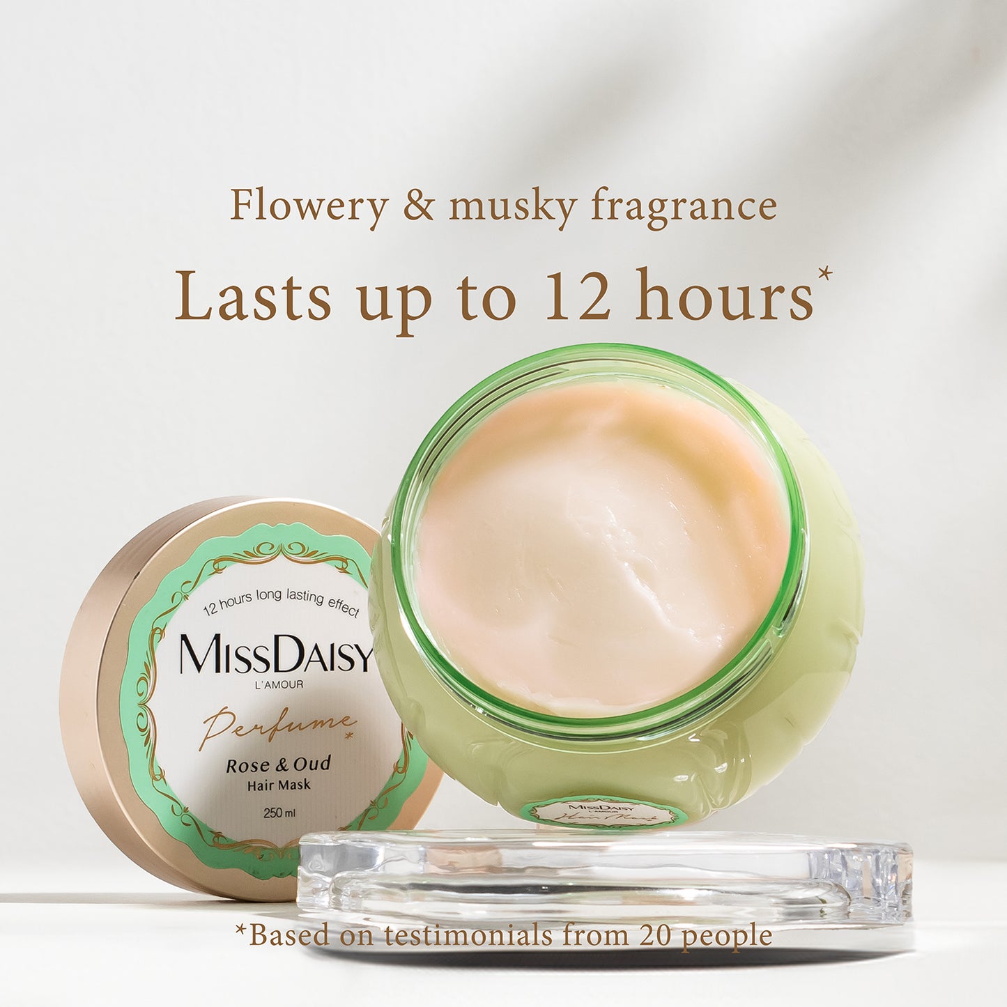 Rose & Oud Hairmask – Strengthening & Repairing Treatment – 250ml