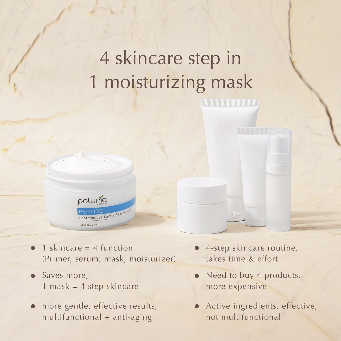 All-in-One Lifting Solution – Firms Skin, Reduces Wrinkles, Deeply Hydrates – Safe for All Skin Types Including Sensitive