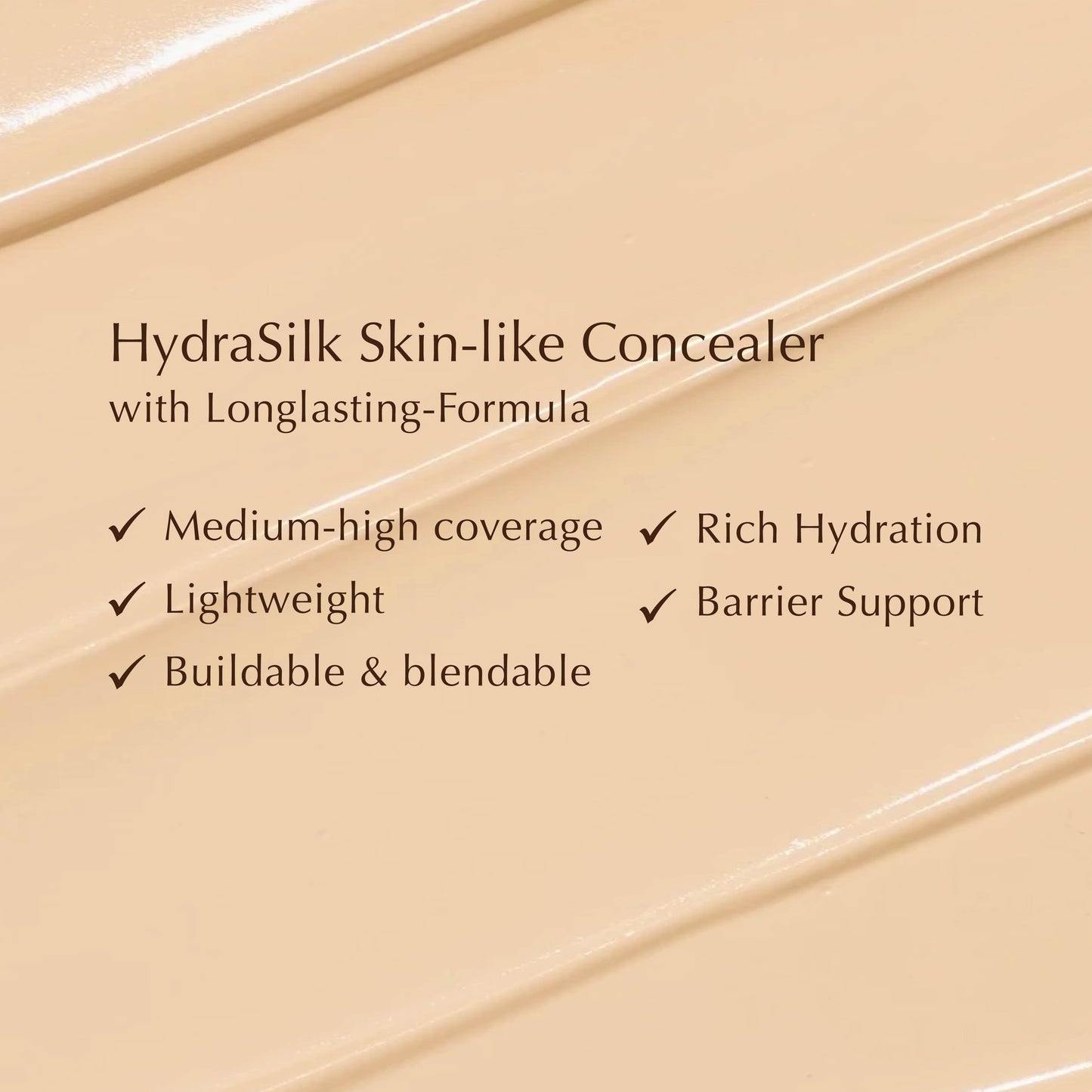 NEW Concealer - Panthenol All Day Cover Concealer | Medium-to-High Coverage | Lightweight Texture | Moisturizing | Non-Cakey | Transfer-Proof | Creamy | Makeup