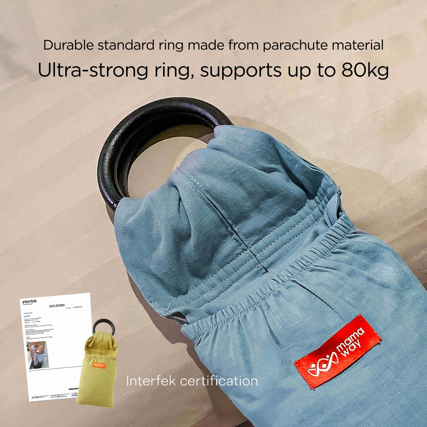 Ring Sling - Blue Gray