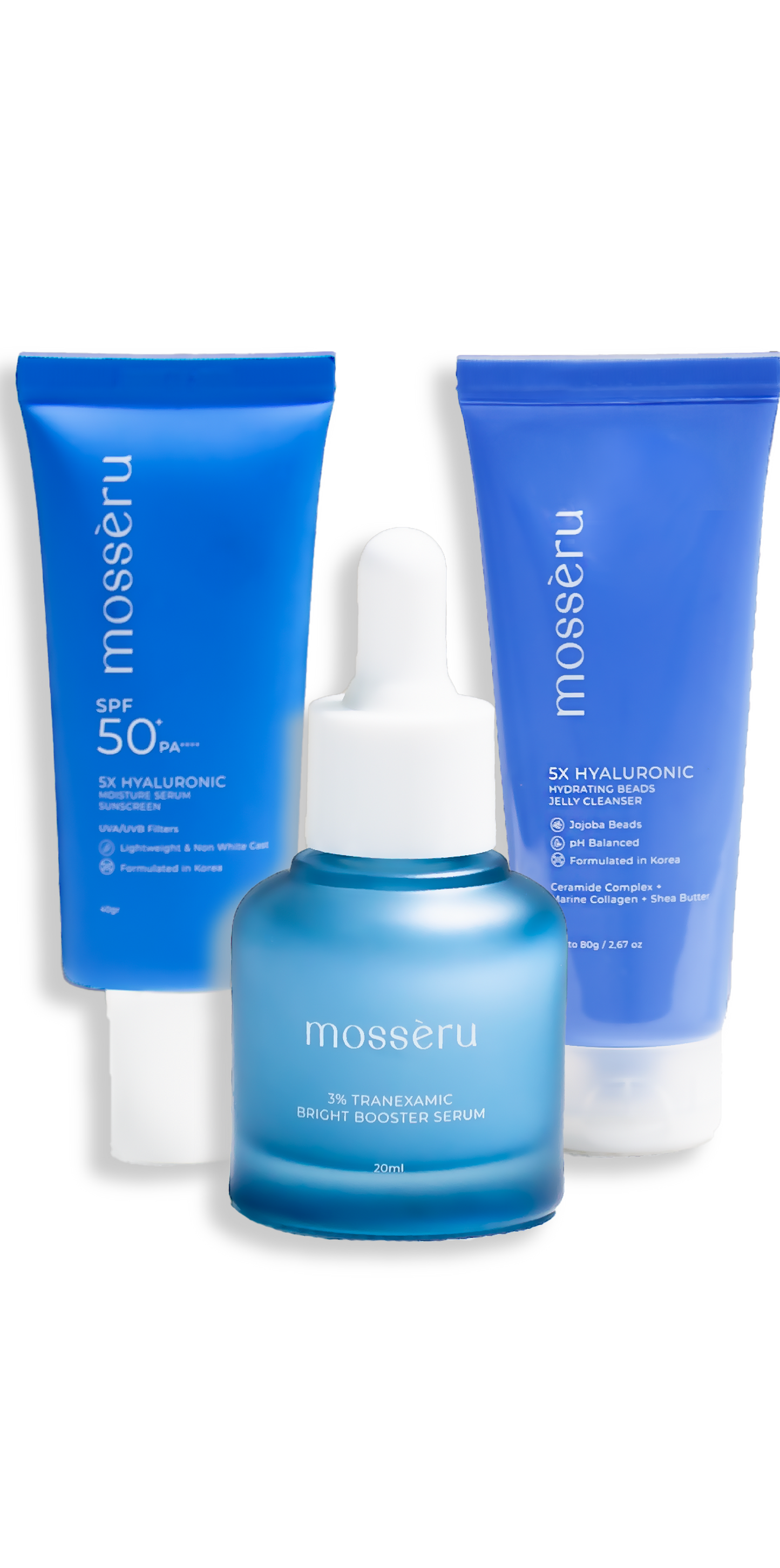Mosseru Brightening Care – Brightens Dull Areas, Hydrates Deeply, Strengthens Skin Barrier – Gentle & Safe for Sensitive Skin