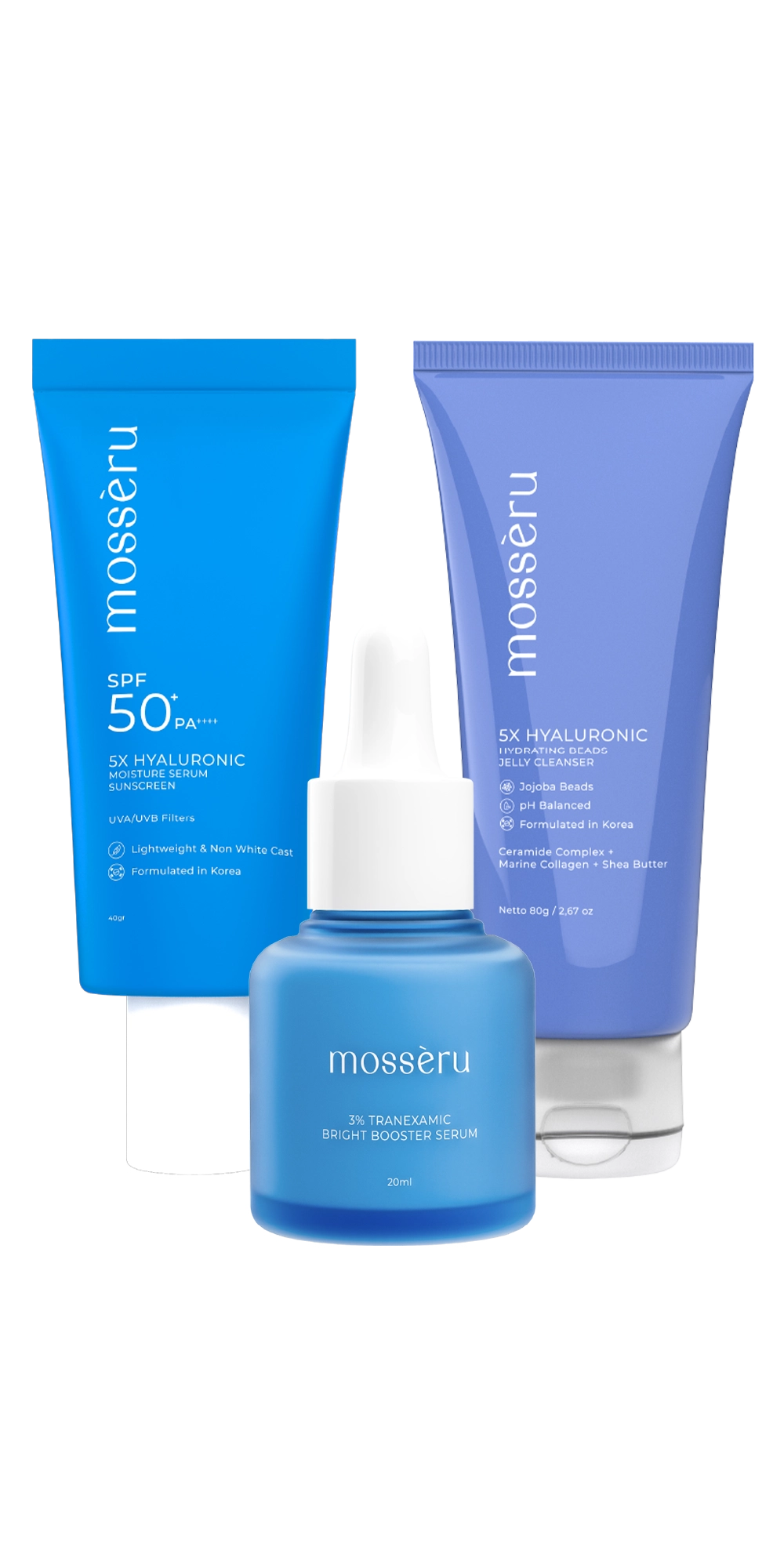 Mosseru Brightening Care – Brightens Dull Areas, Hydrates Deeply, Strengthens Skin Barrier – Gentle & Safe for Sensitive Skin