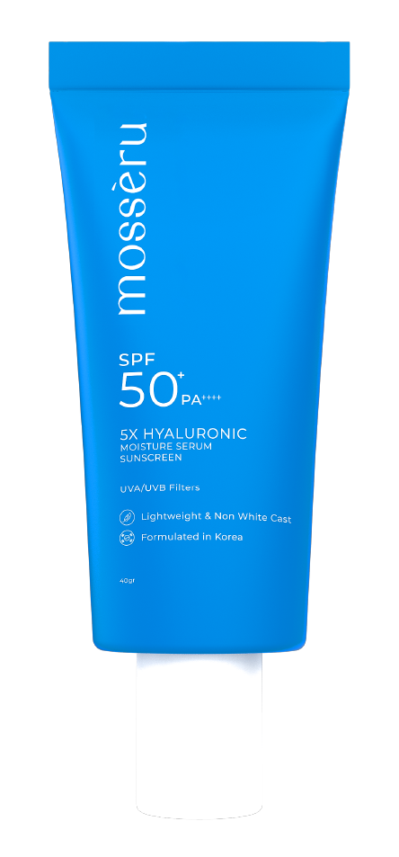 Sunscreen Serum – SPF 50+ PA++++ with Dustress Out Tech for UVA, UVB & Blue Light Protection – Hydrating & Skin Barrier Repair – 40ml