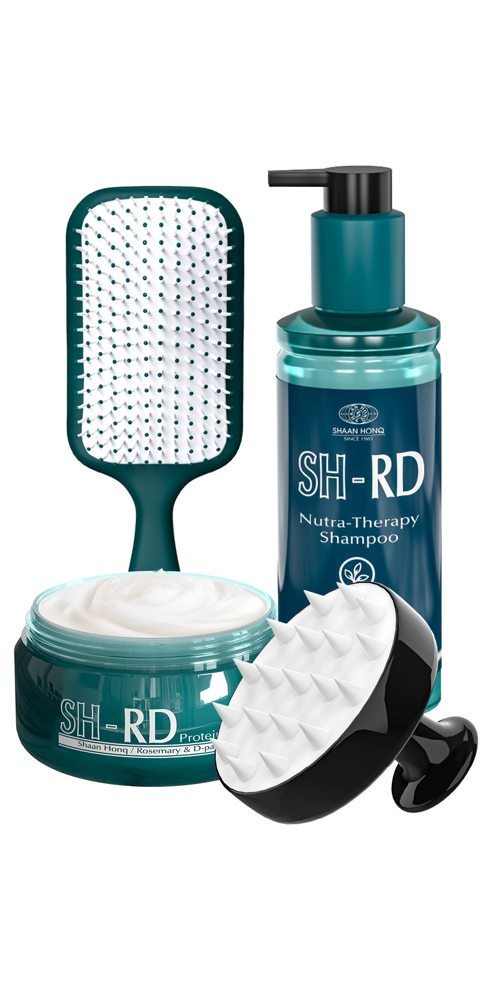 SHRD Smoother Hair Set – Smooths Hair Texture, Adds Shine, Tames Unruly Strands – Safe for All Hair Types, Including Chemically Treated Hair