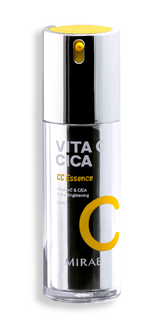 CICA Essence โ Brightening Essence with Vitamin C & CICA โ Reduces Acne Scars & Dark Spots โ Antioxidant Protection & Hydration โ 30ml