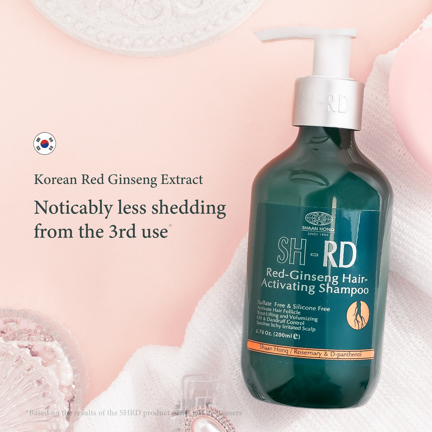 Red Ginseng Shampoo – Hair Loss Prevention & Scalp Revitalizer – 200ml
