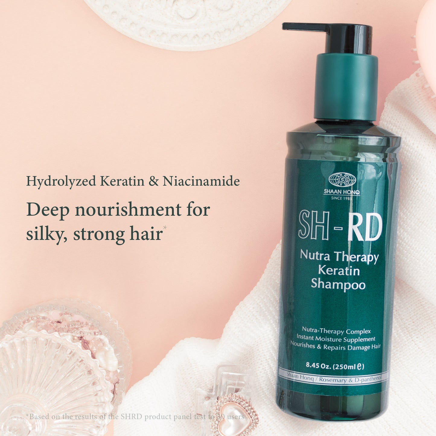 Keratin Shampoo - Oil Control, Lightweight Volume, Hair Treatment for Flat & Oily Hair - 250ml