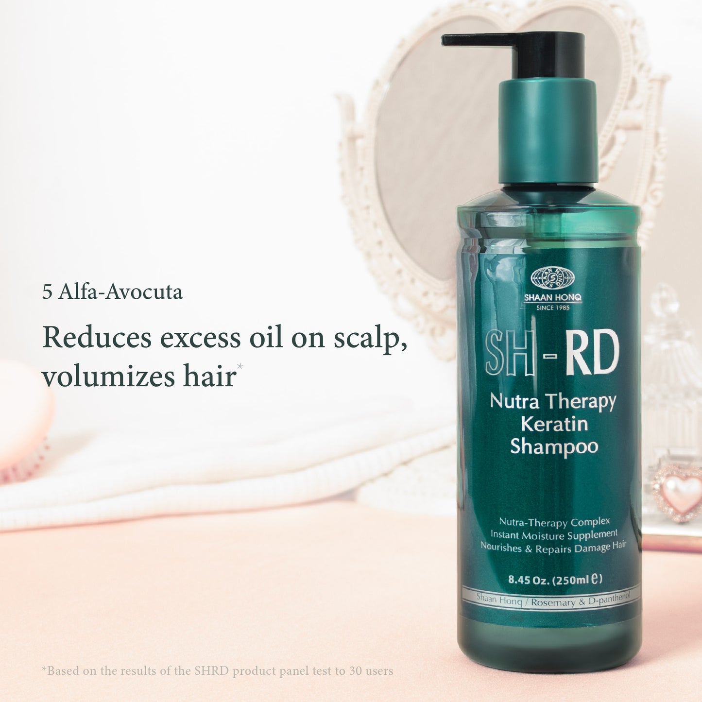 Keratin Shampoo - Oil Control, Lightweight Volume, Hair Treatment for Flat & Oily Hair - 250ml