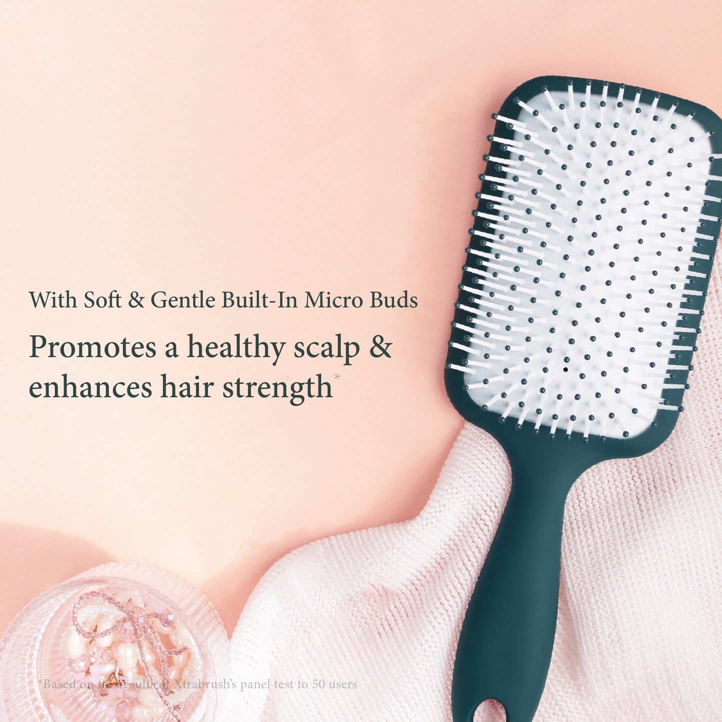 Xtrabrush – Anti-Tangle & Volumizing Brush – 260 Bristles