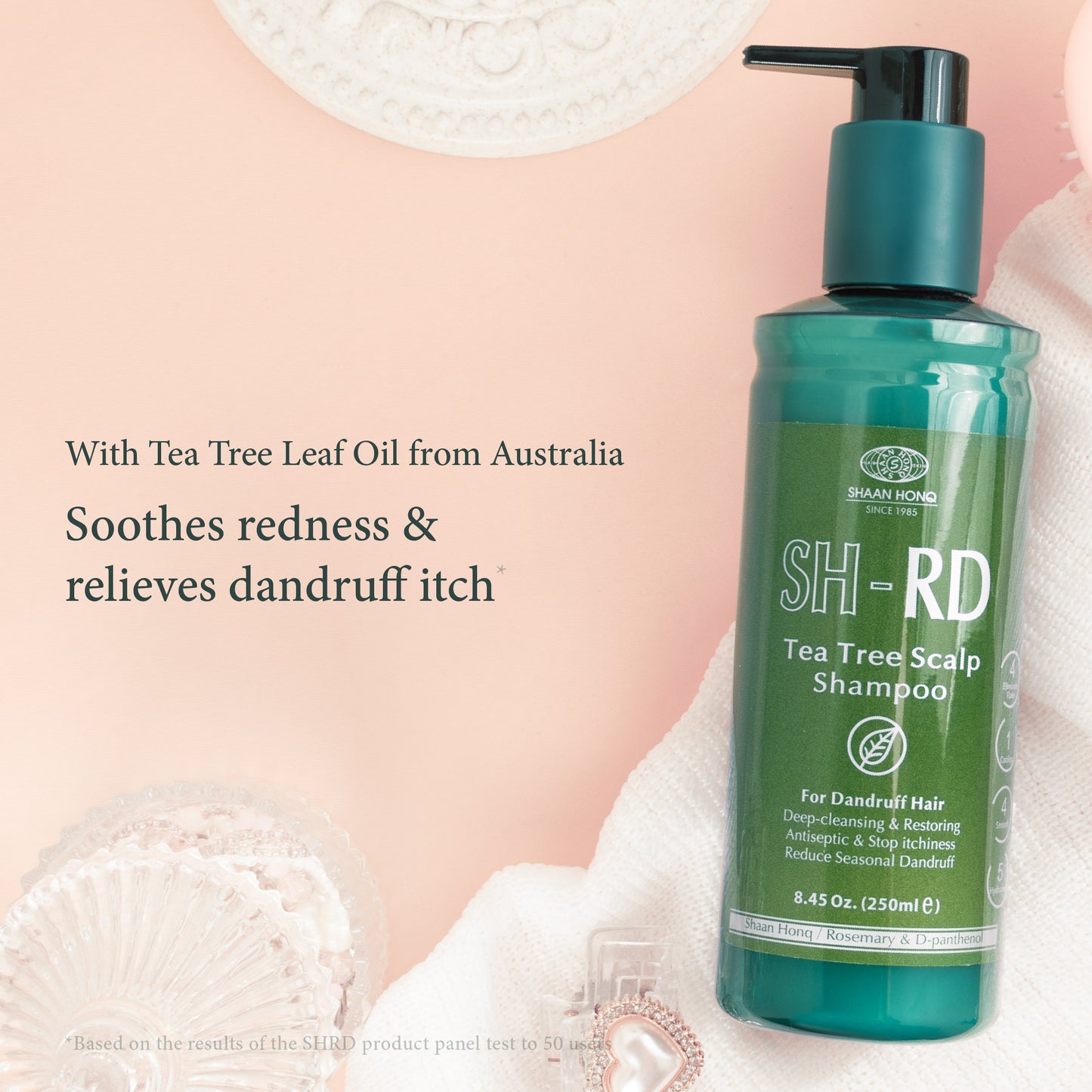 Tea Tree Shampoo – Soothing Scalp Relief & Anti-Itch – 250ml