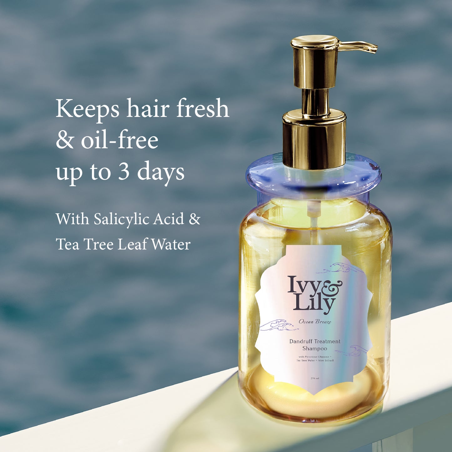 Ocean Breeze Shampoo with Piroctone Olamine - Formulas