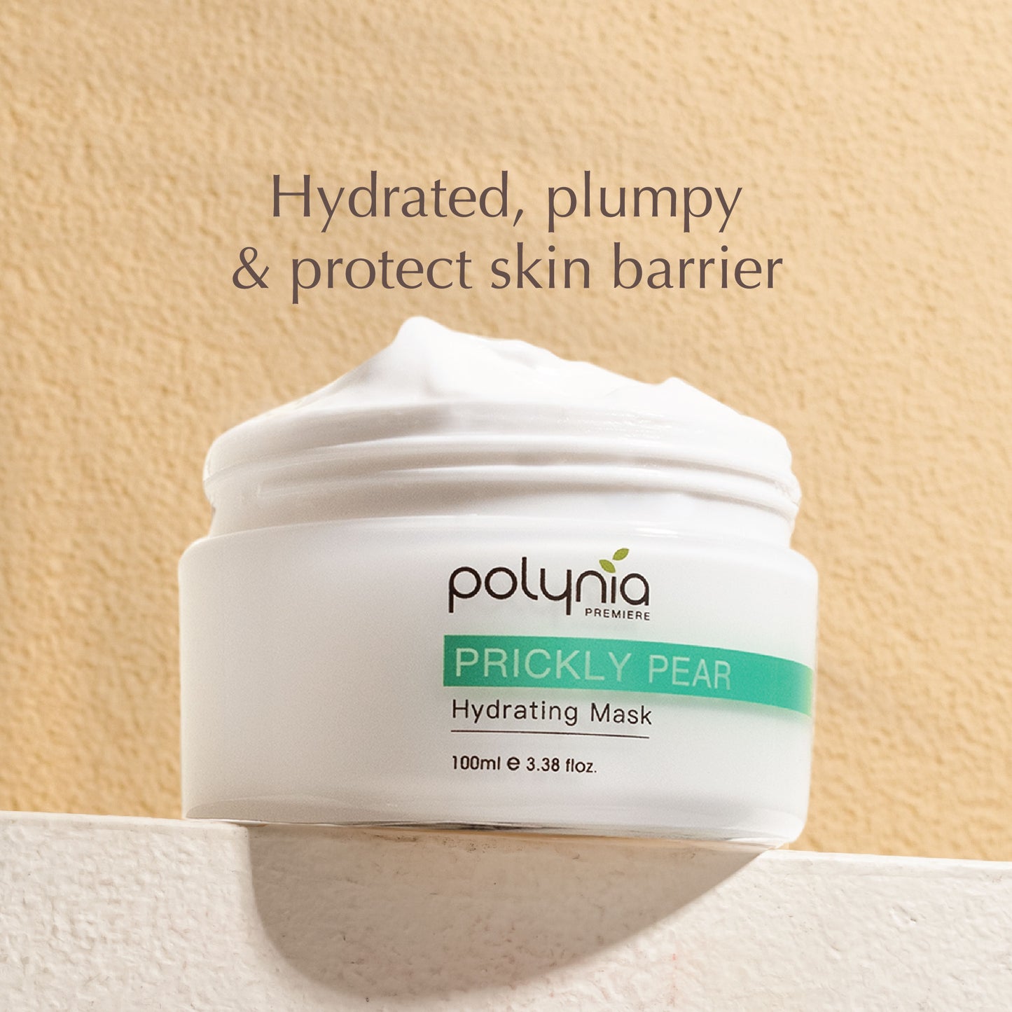 Prickly Hydrating Mask – Strengthening Ceramide Face Mask with Marine Collagen – Reduces Fine Lines & Pollution Damage – 100ml