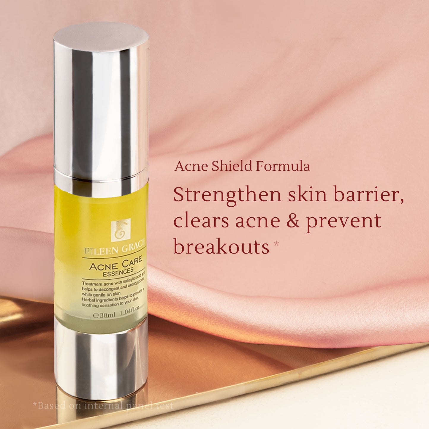 Acne Care Essence – Soothing & Hydrating Gel for Acne-Prone Skin – Prevents Acne, Reduces Redness & Increases Glowing Skin – 30ml