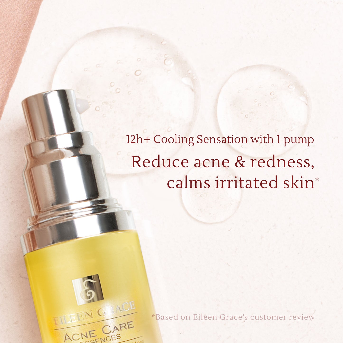 Acne Care Essence – Soothing & Hydrating Gel for Acne-Prone Skin – Prevents Acne, Reduces Redness & Increases Glowing Skin – 30ml