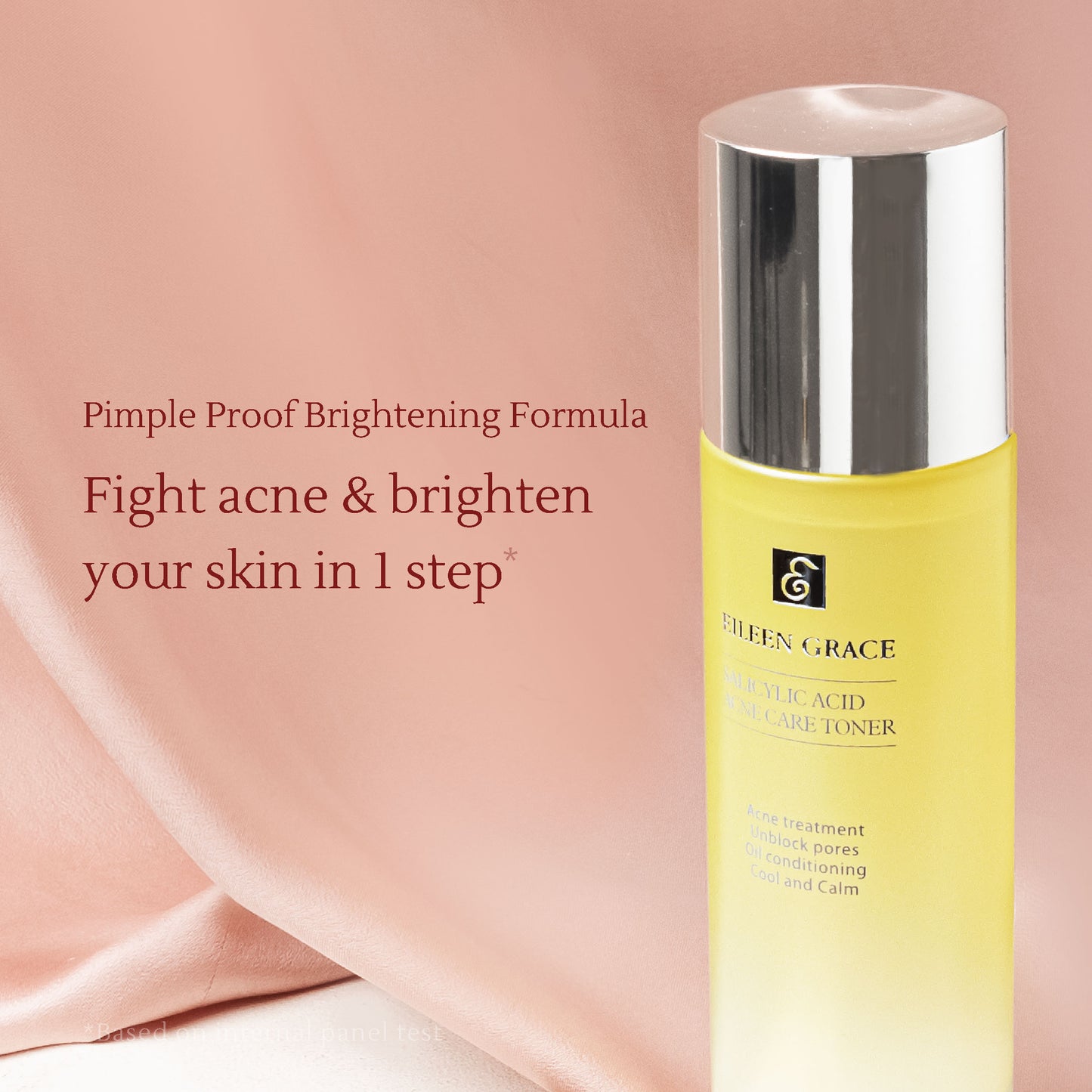 Salicylic Toner – Acne Treatment with Rose Water, Zinc Oxide & Vitamin C – Fades Acne Scars, Redness & Brightens Skin – 120ml
