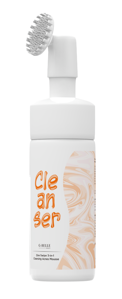 Cleansing Brightening Mousse – Dark Spot Removing Facial Wash with Softy Silicon Brush – 3-in-1 Brightening & Cleansing Effect – 150ml