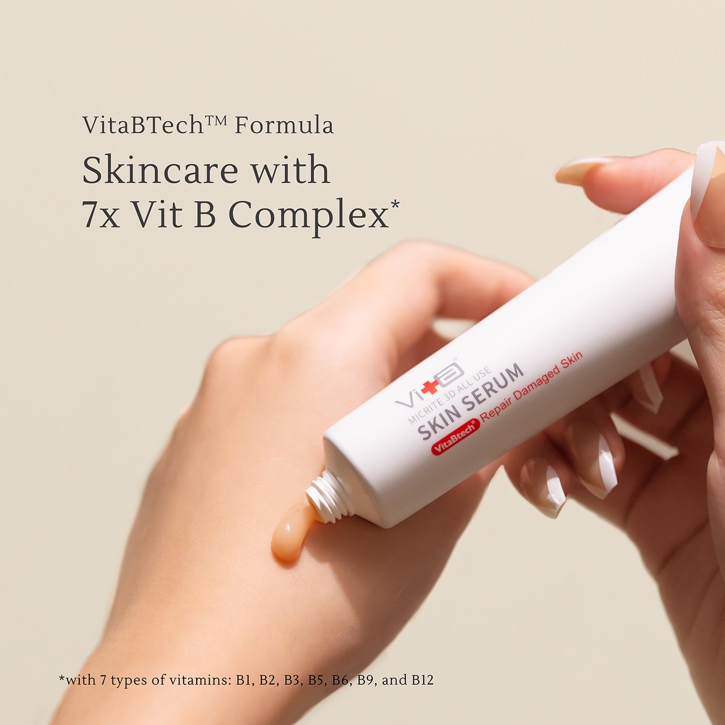 Micrite 3D Skin Serum – All-in-One Skin Repair Serum for Dull Skin, Acne, Fine Lines, & Uneven Skin Tone – 30ml