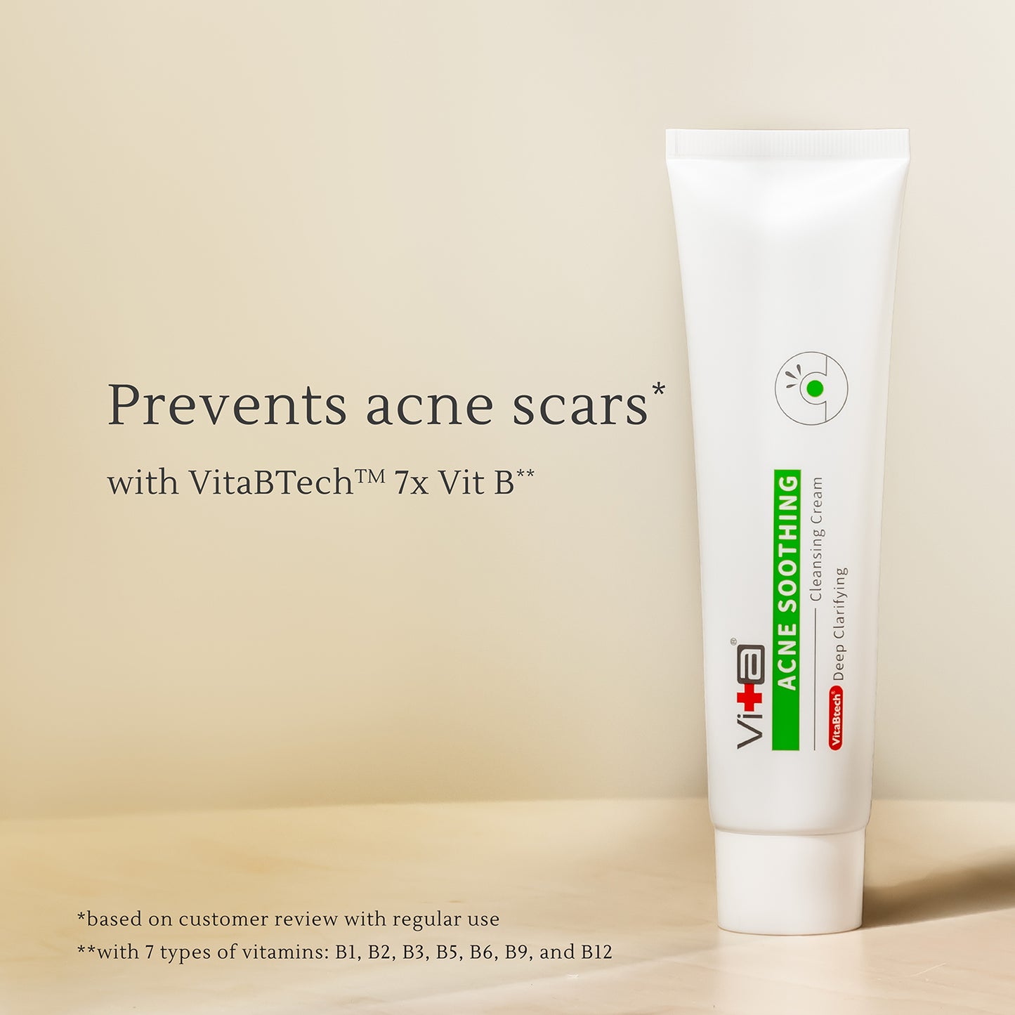 Acne Cleansing Cream – Daily Face Wash for Acne & Oily Skin – 100ml