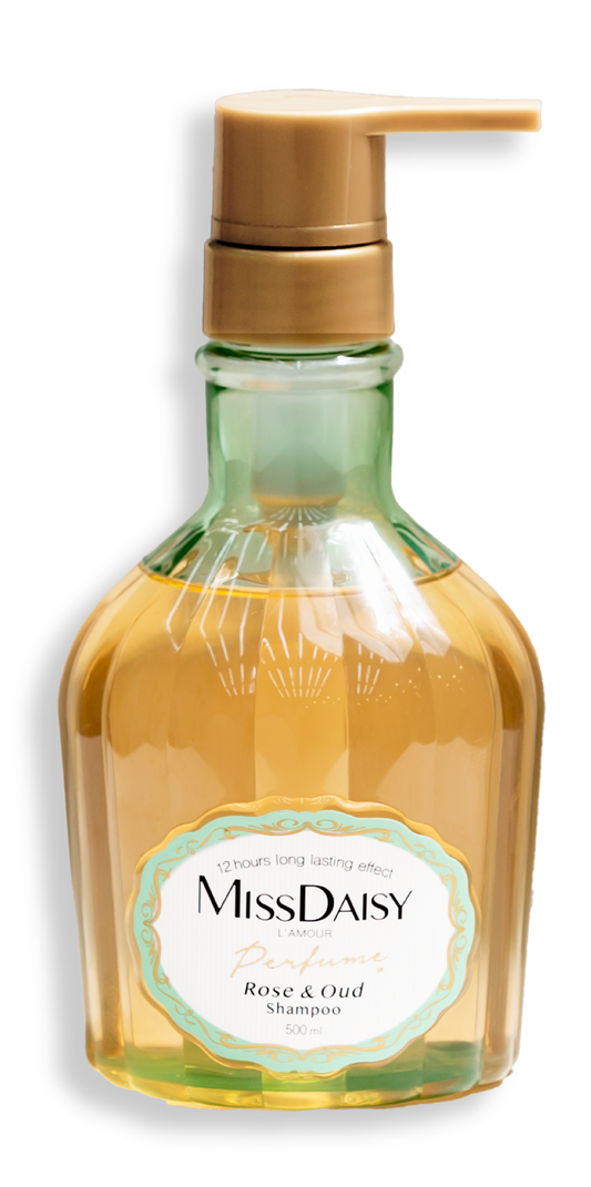 Rose & Oud Shampoo – Long-Lasting Fragrance & Hair Fall Protection – 500ml