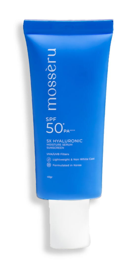 Sunscreen Serum – SPF 50+ PA++++ with Dustress Out Tech for UVA, UVB & Blue Light Protection – Hydrating & Skin Barrier Repair – 40ml