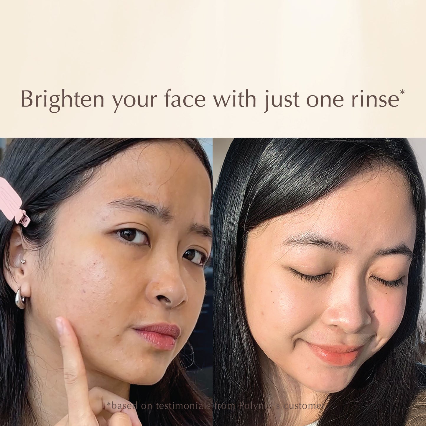 Orange Brightening Mask – Vitamin C, Vitamin E & Niacinamide – Fades Acne Scars (PIE & PIH) & Brightens Skin – 100ml